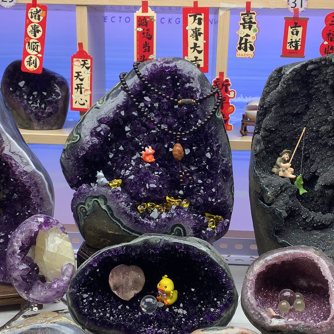 水晶大型摆件（非配饰）未镶嵌