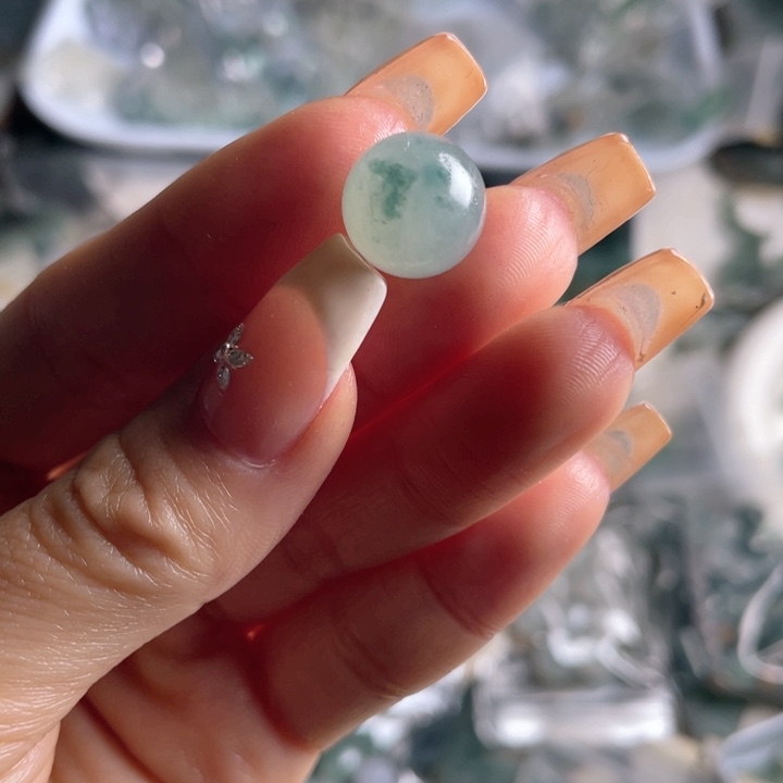 爱***猫定制翡翠未镶嵌天然翡翠