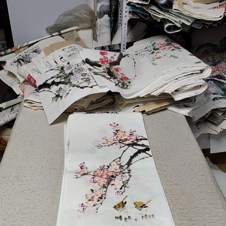 用***心国画落款后台备注