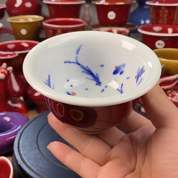 陶瓷?****间景德镇名陶坊原矿郎红