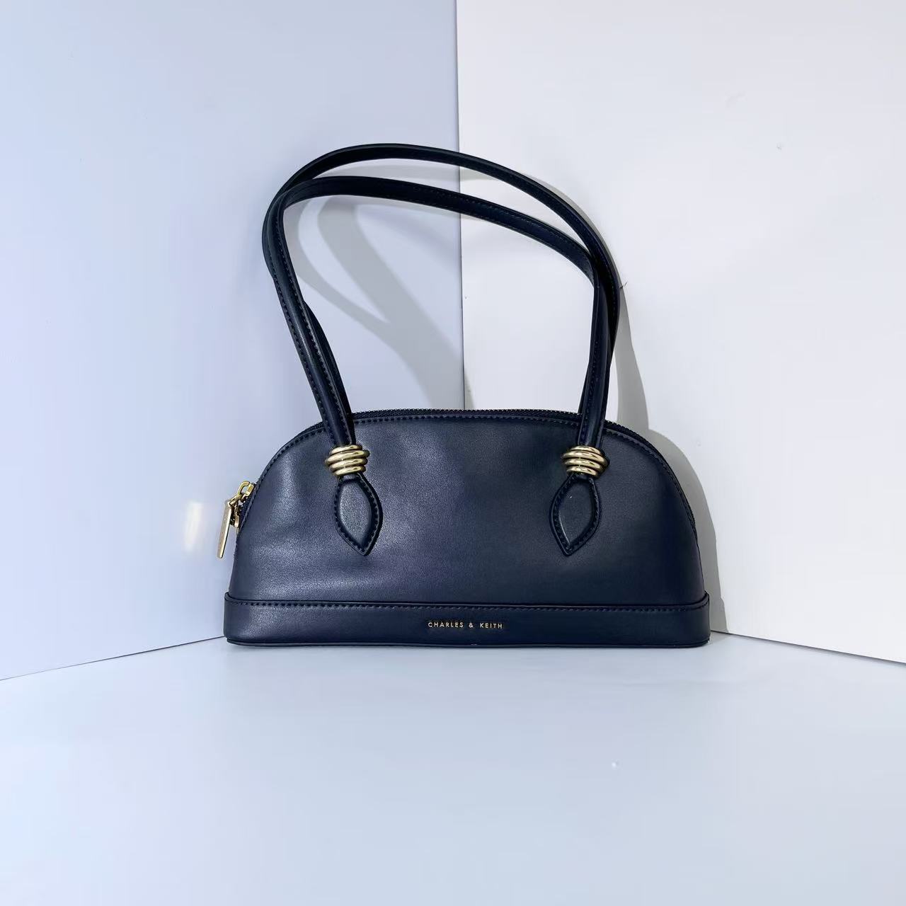 CHARLES&KEITH 20271048黑色M女士单肩手提包