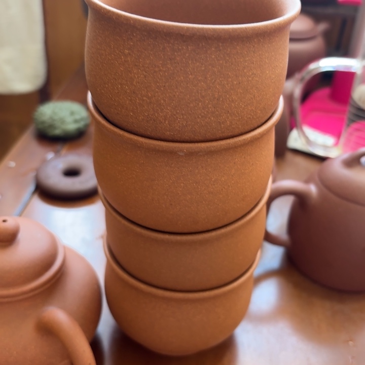 茶壶紫砂原矿降坡主人杯180cc