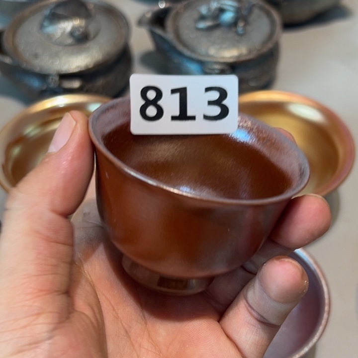 柴烧茶具陶瓷杯子