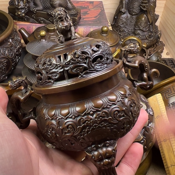 精美铜器，点击下单