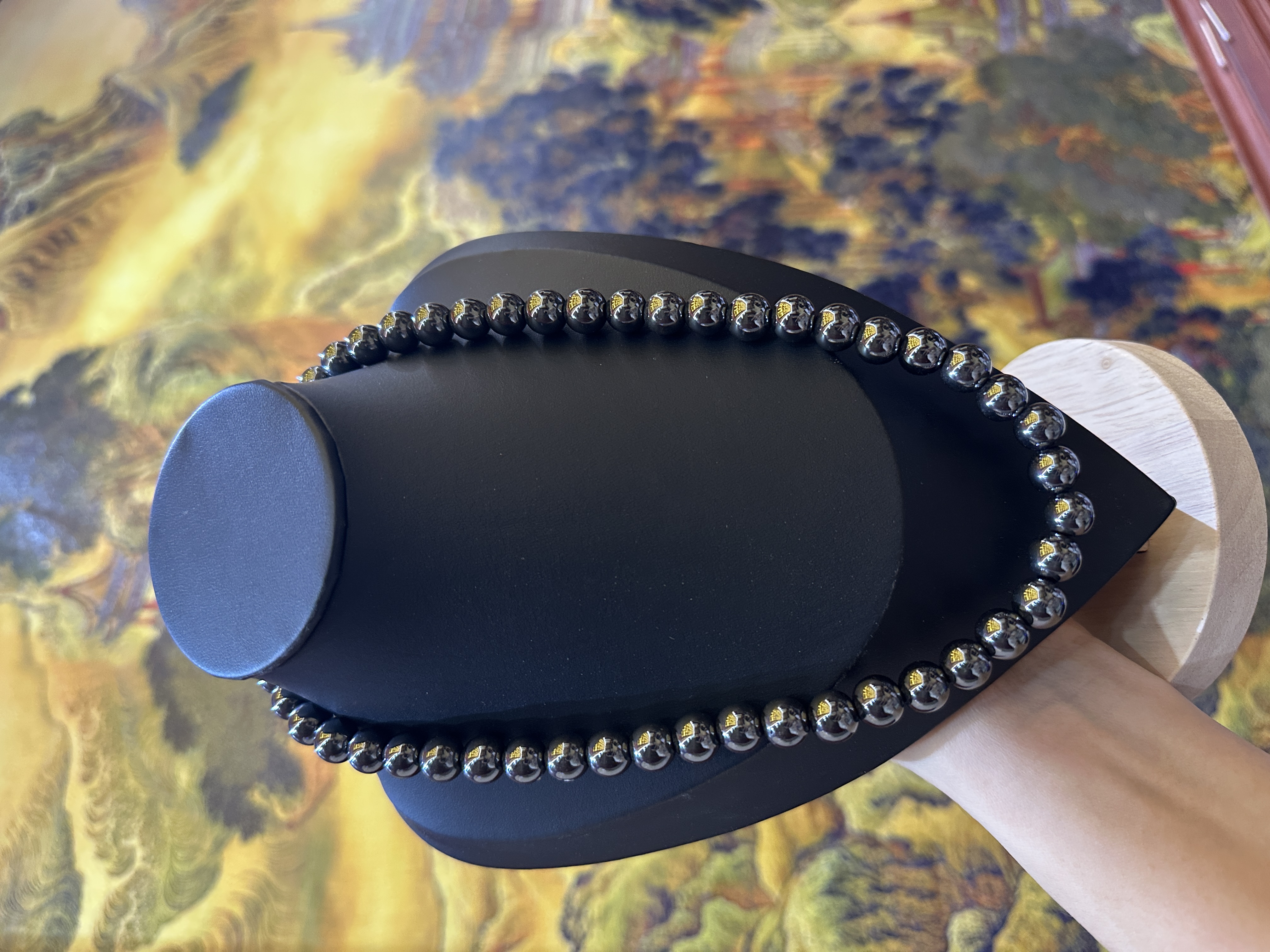 【甄选】高端地磁玻陨10mm项链