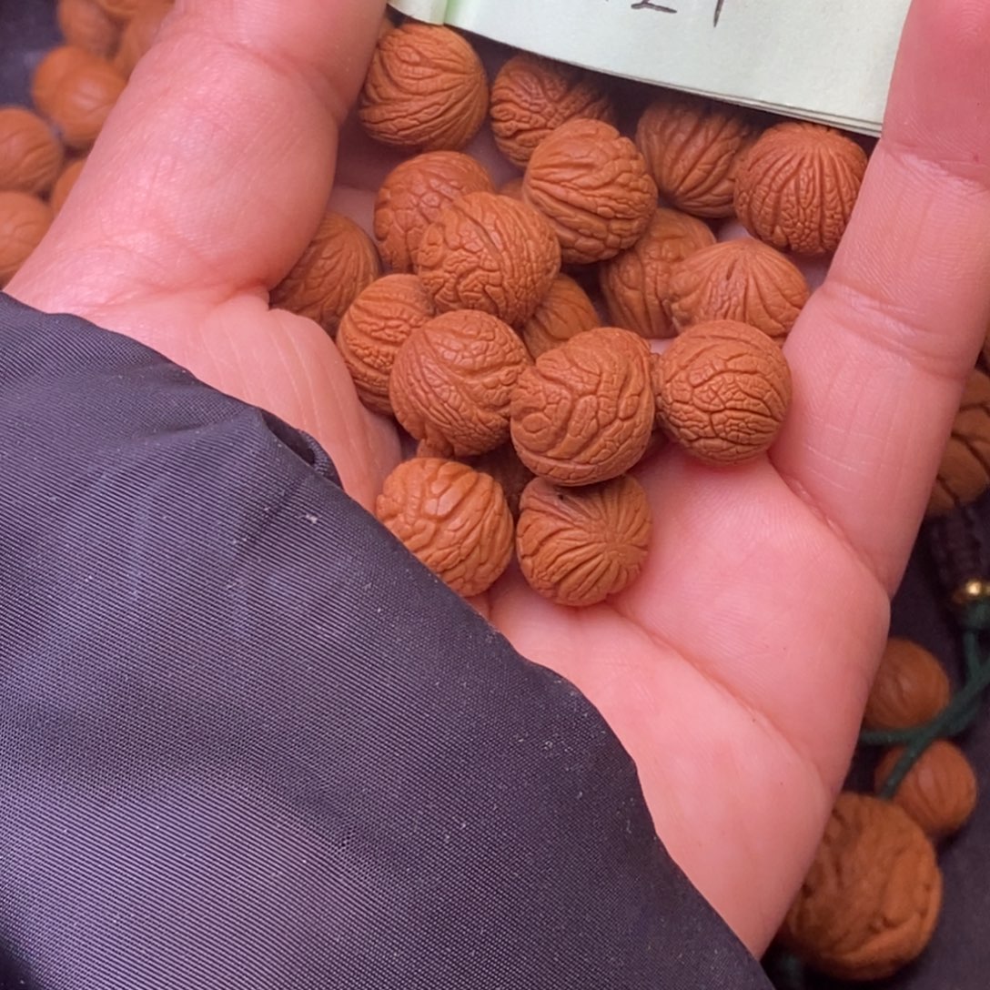秦岭龙纹桃核20颗