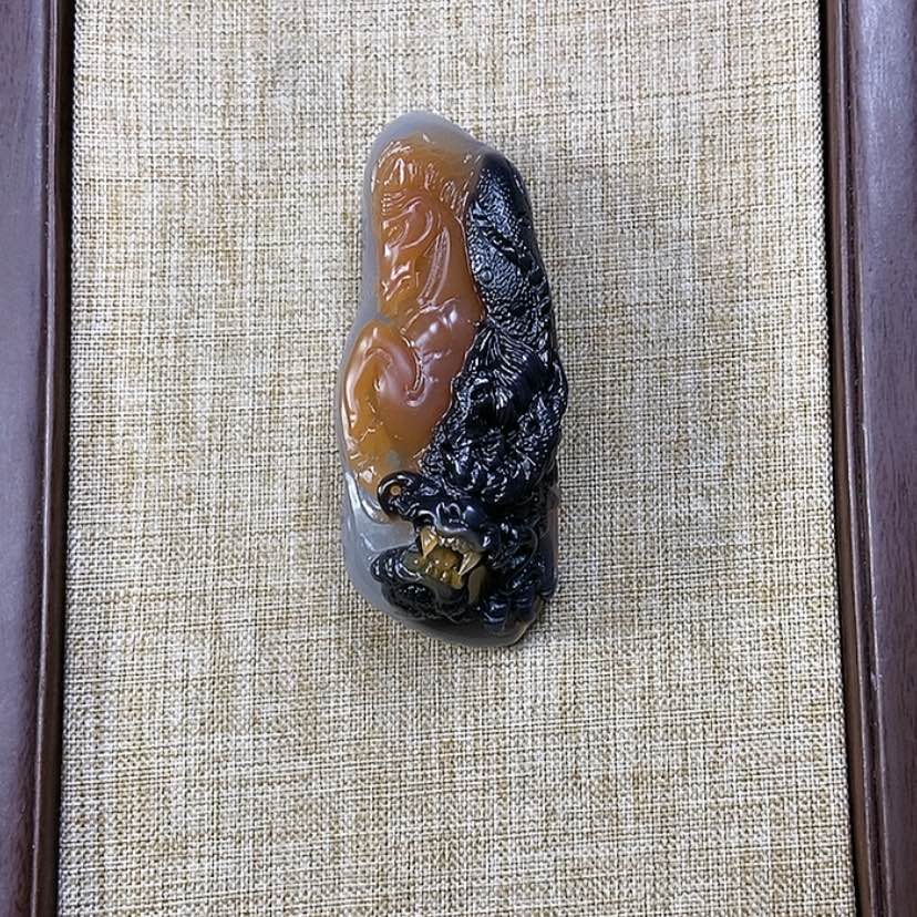 【闪购商品】未镶嵌手把玛瑙/玉髓觉*