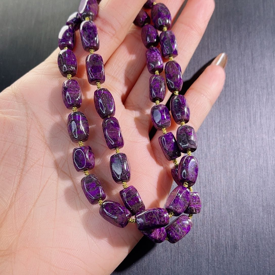 苏纪石（舒俱来）项链k金未镶嵌