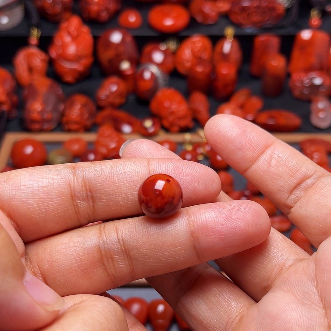 用***4南红玛瑙未镶嵌配饰13