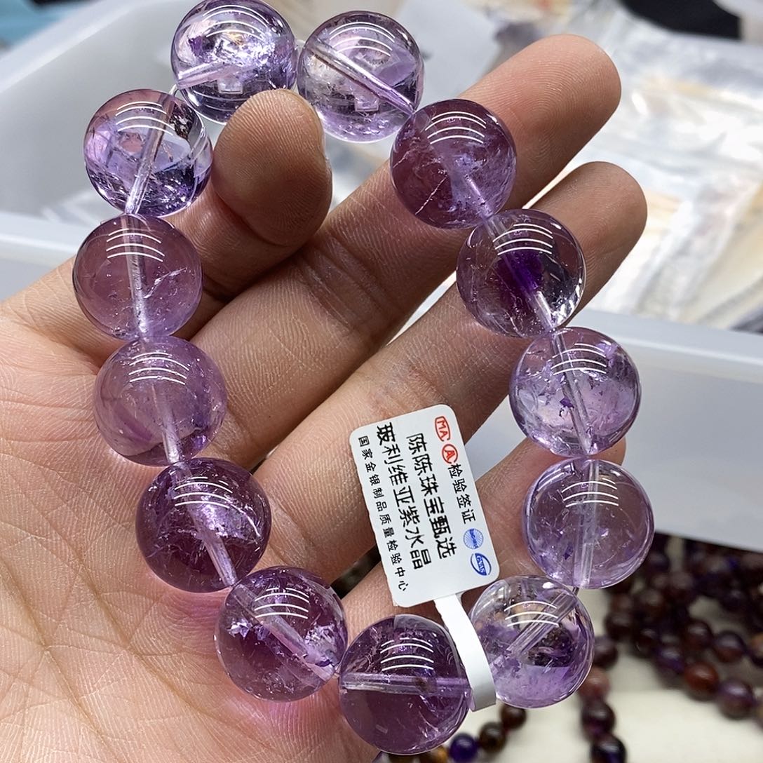 水晶手链未镶嵌天然