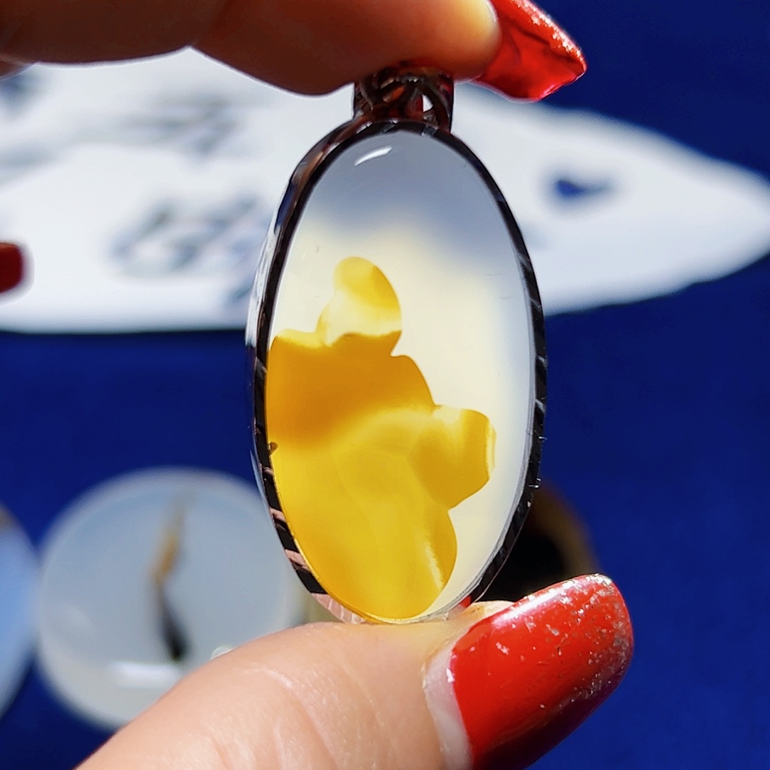 玛瑙/玉髓珠宝半成品未镶嵌