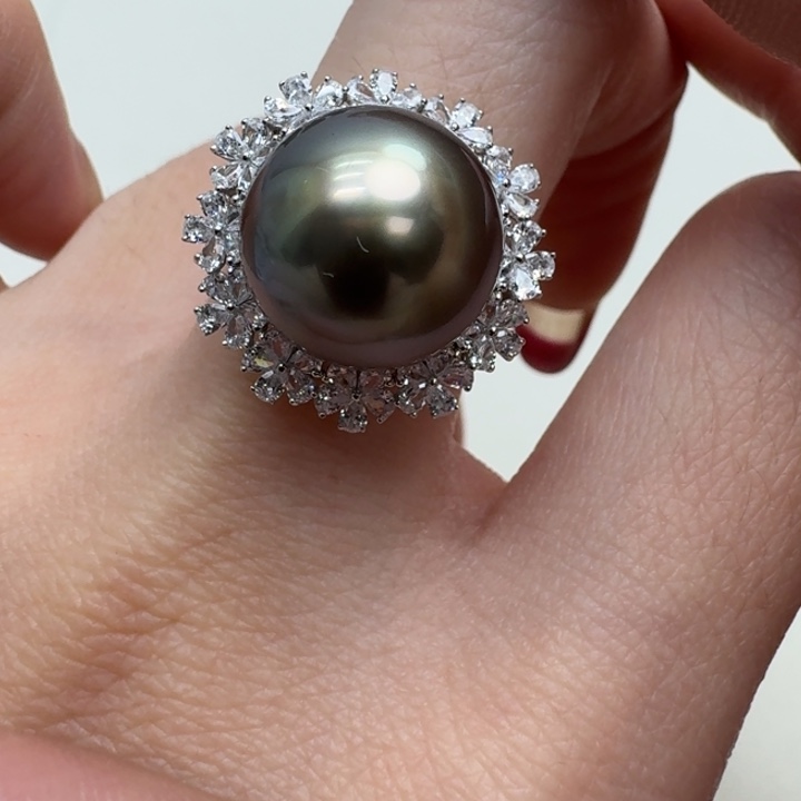 海水珍珠戒指未镶嵌