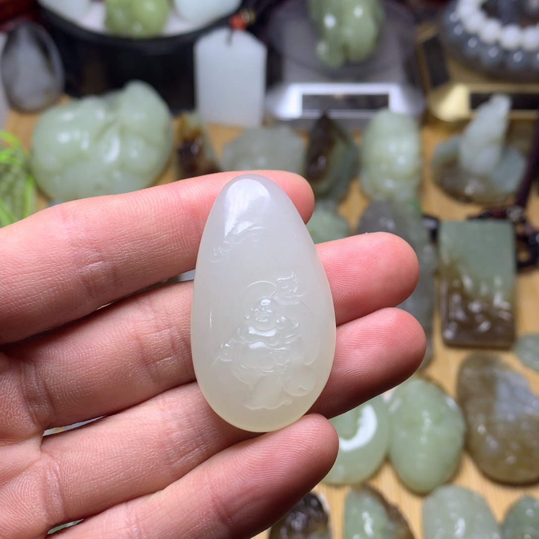 和田玉挂件未镶嵌