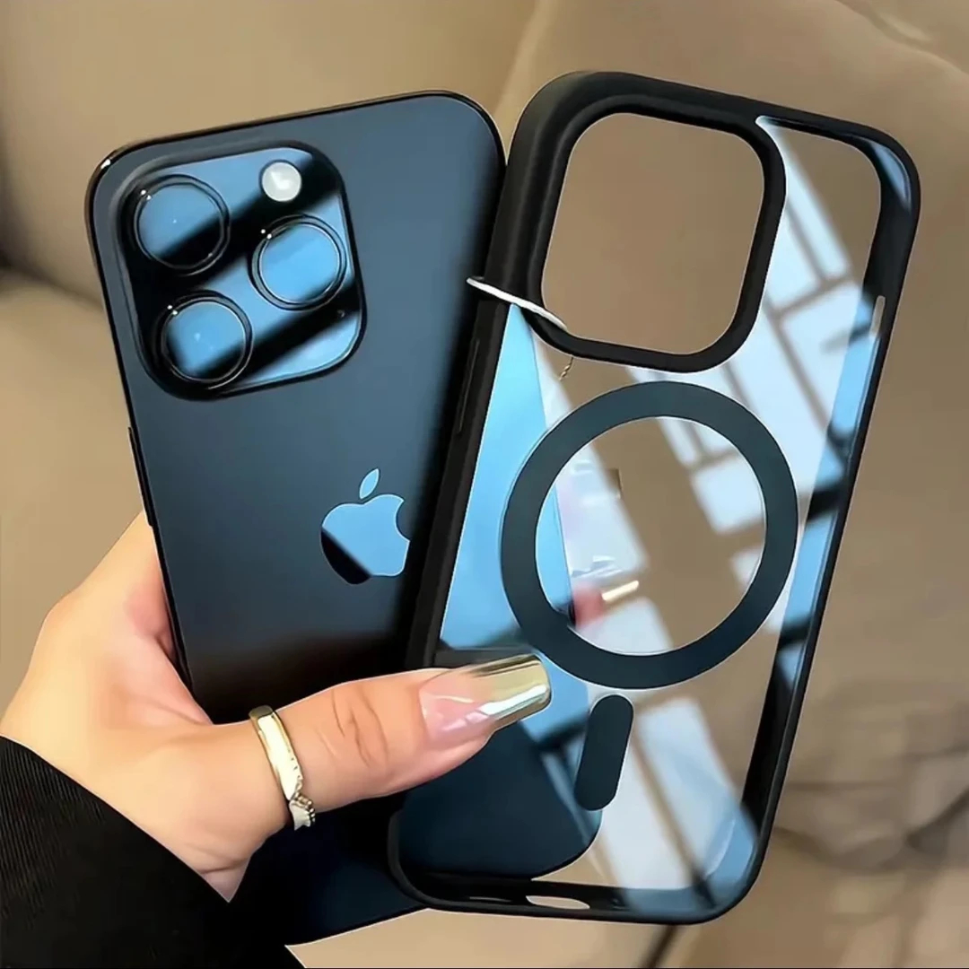 奥菲顿高级不发黄透明磁吸适用苹果16/15promax手机壳iPhone1314