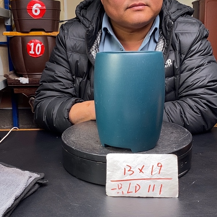 紫砂花盆货号一只LD111