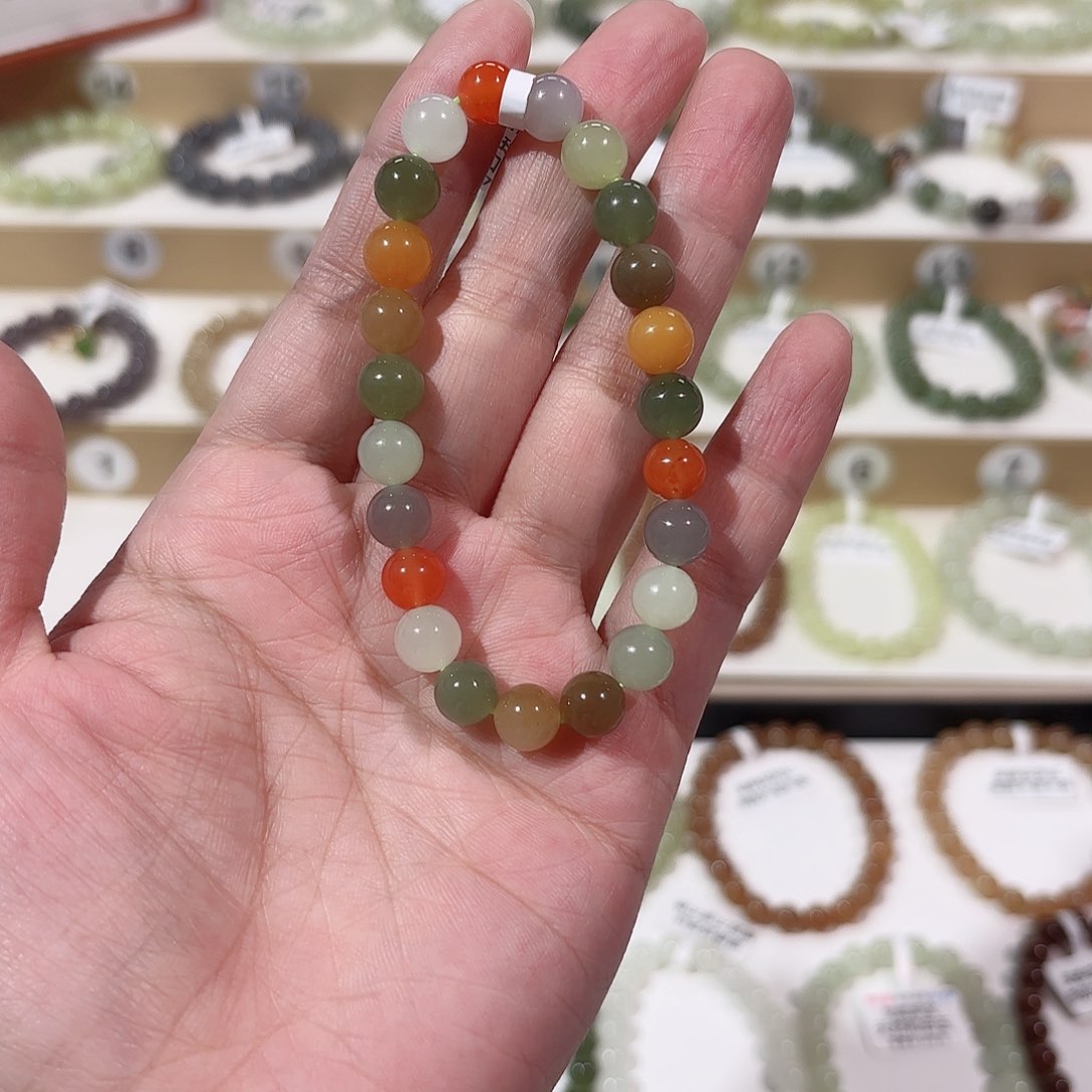 和田玉手链未镶嵌A104