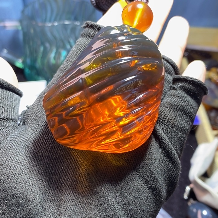 西***喵琥珀未镶嵌裸石珀