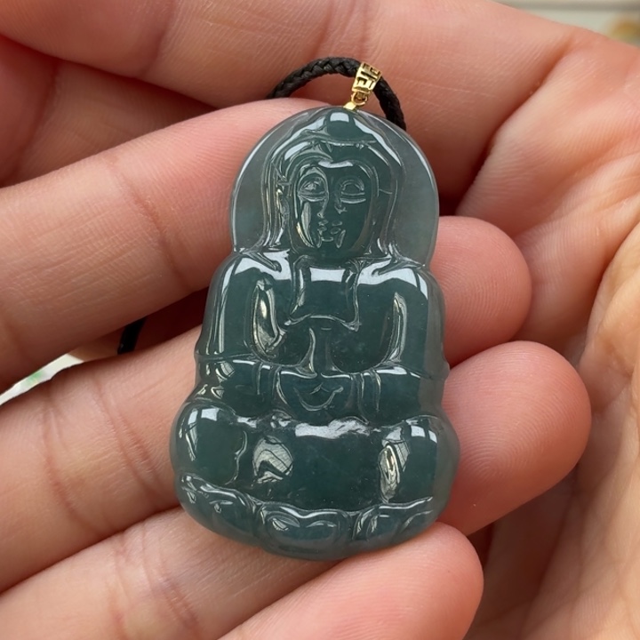 翡翠未镶嵌颈饰天然翡翠a货