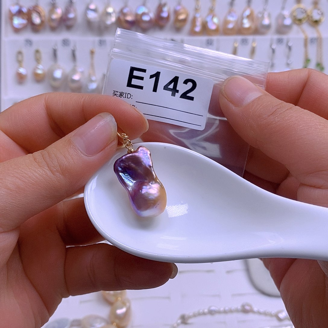 淡水珍珠颈饰银S925镶嵌