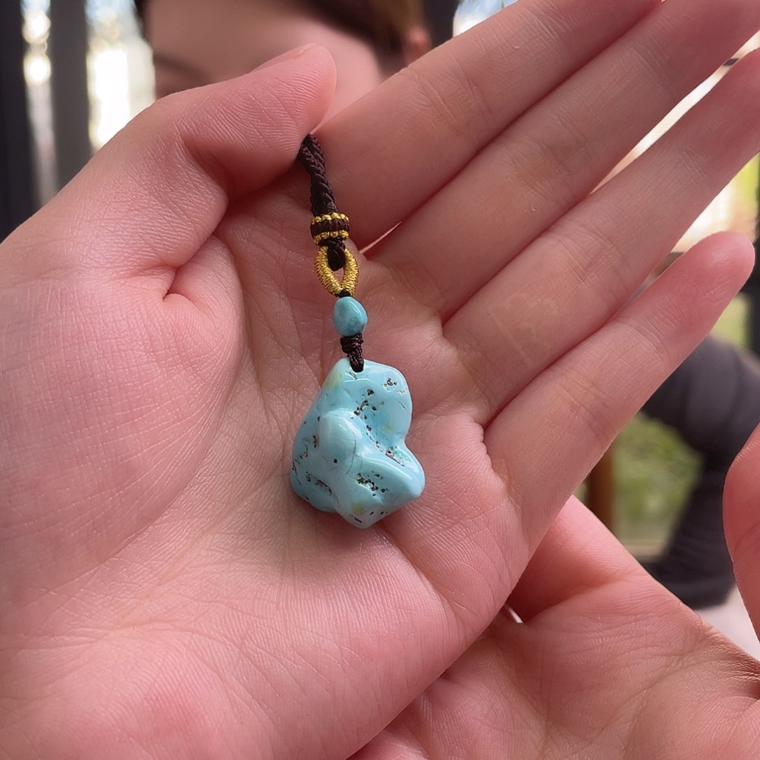 未镶嵌绿松石珠宝奇石