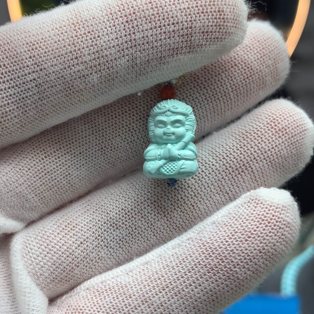 绿松石挂件未镶嵌