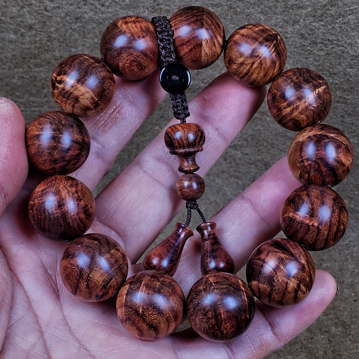 海黄油梨老料规格1.8 虎皮纹瘤疤花油性足无胶蜡