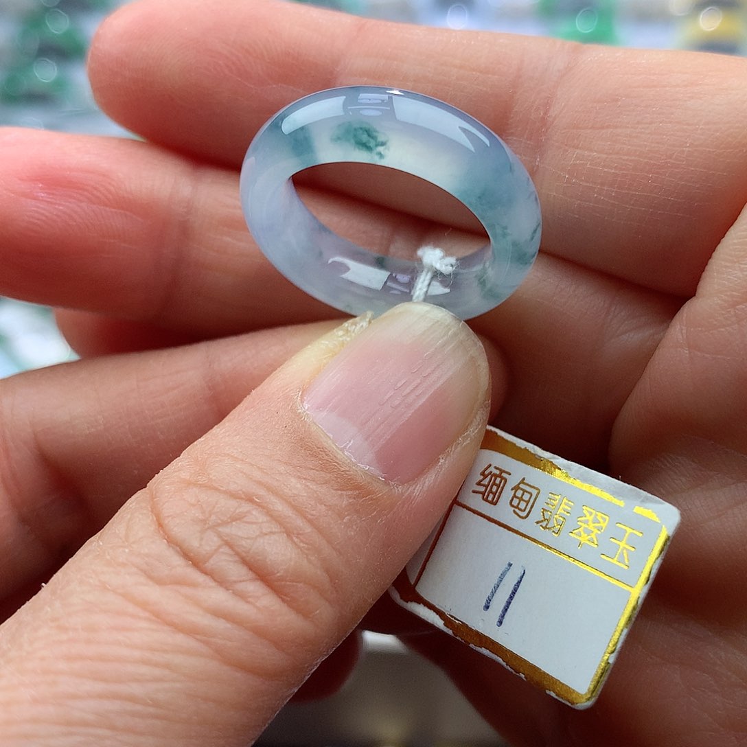 翡翠戒指未镶嵌11号