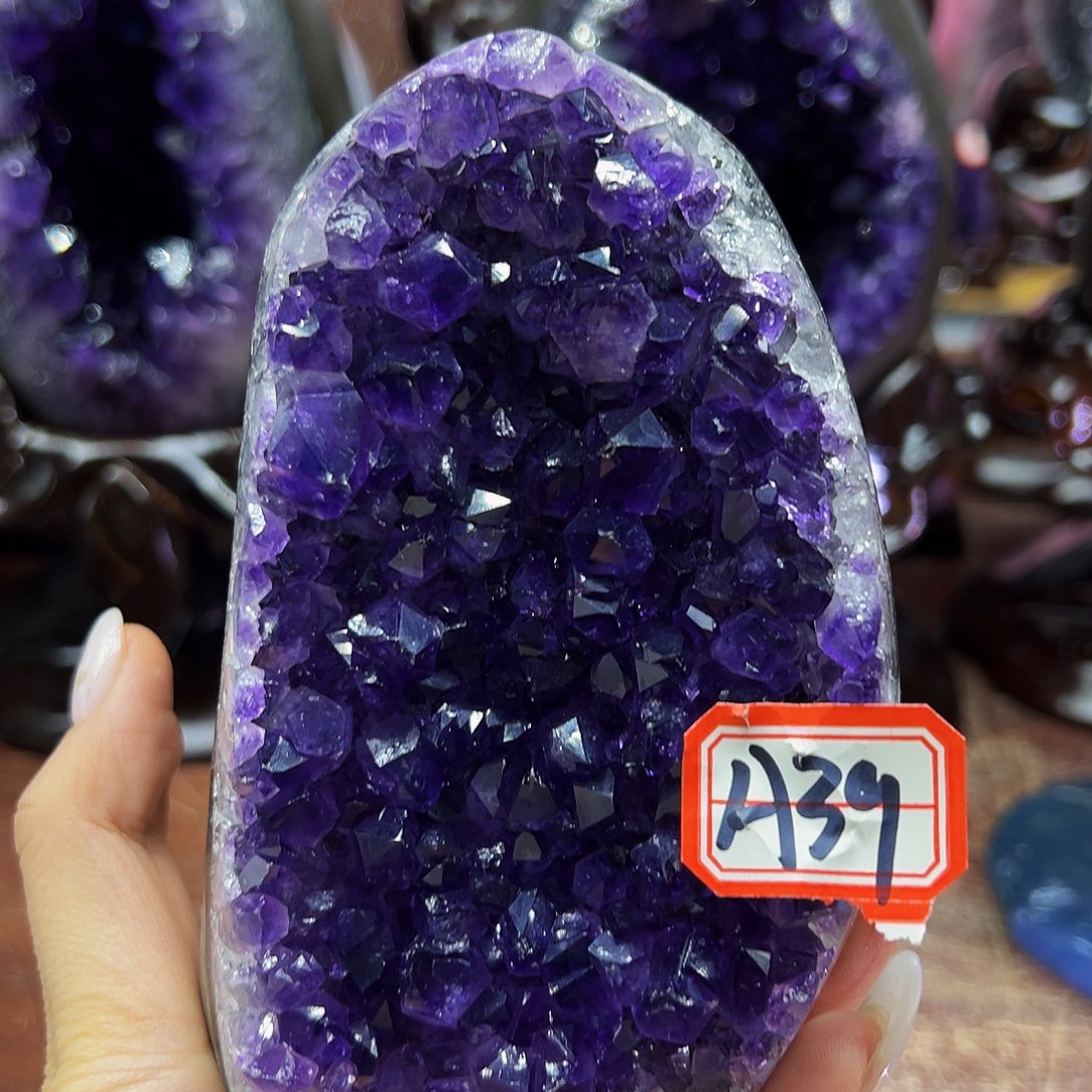 水晶大型摆件未镶嵌B***u