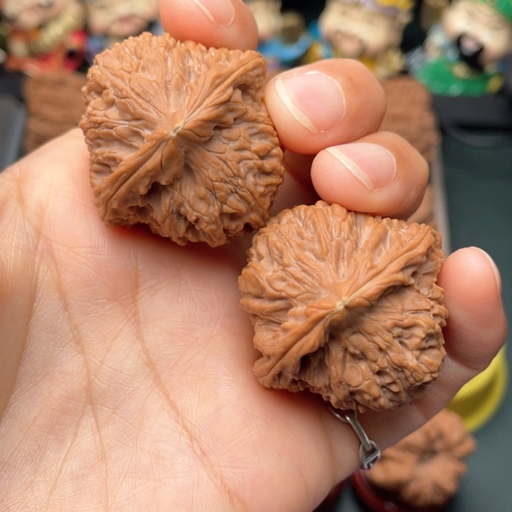 吊坠文玩核桃L**n37尺三角水尖福利932