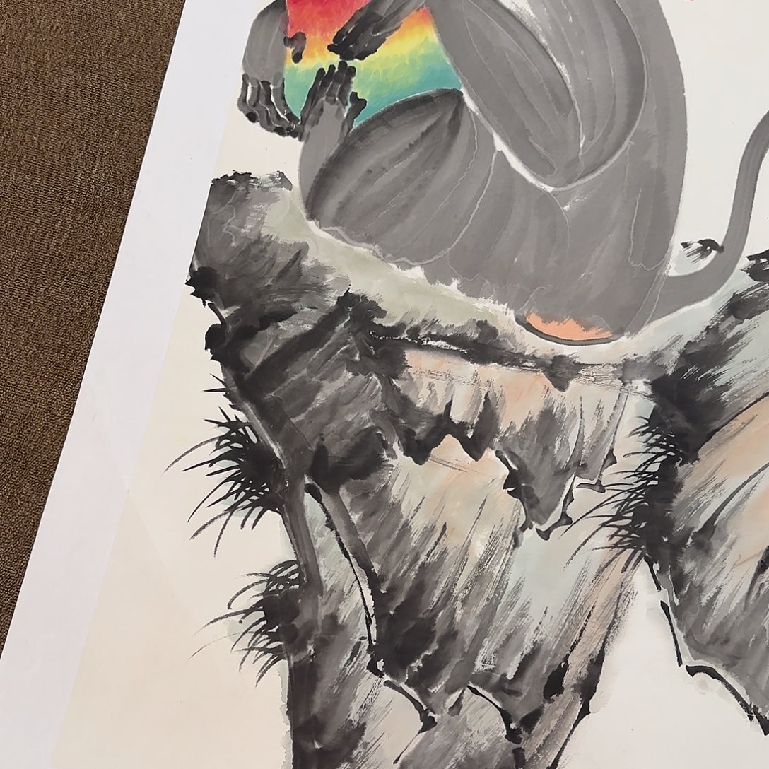 国画可口可乐的新版本我在公司