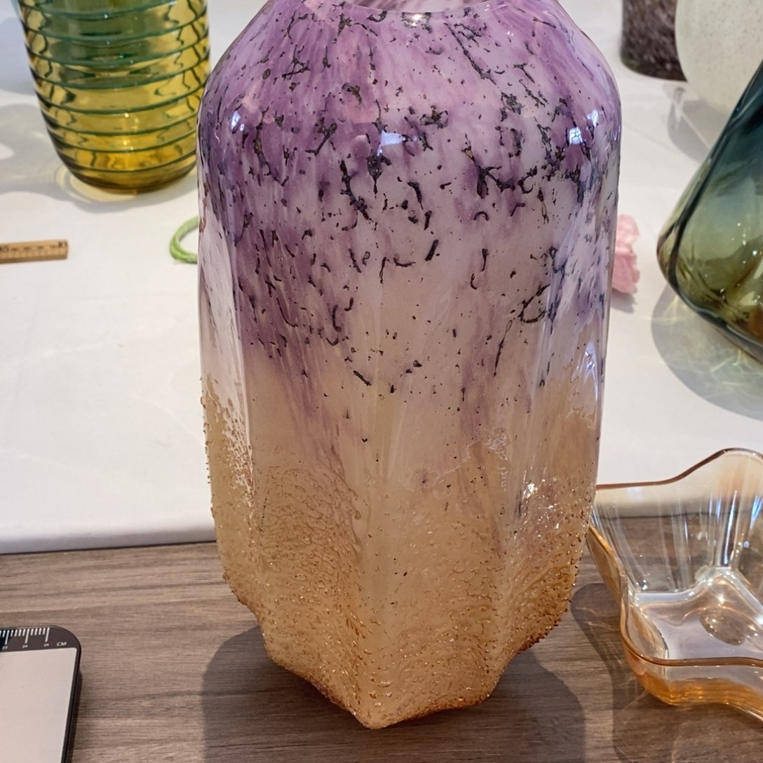 诗***-手工古法琉璃花器