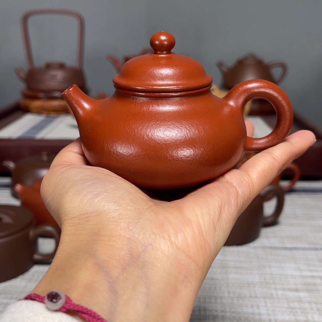 紫砂茶壶m****全手工120cc容天