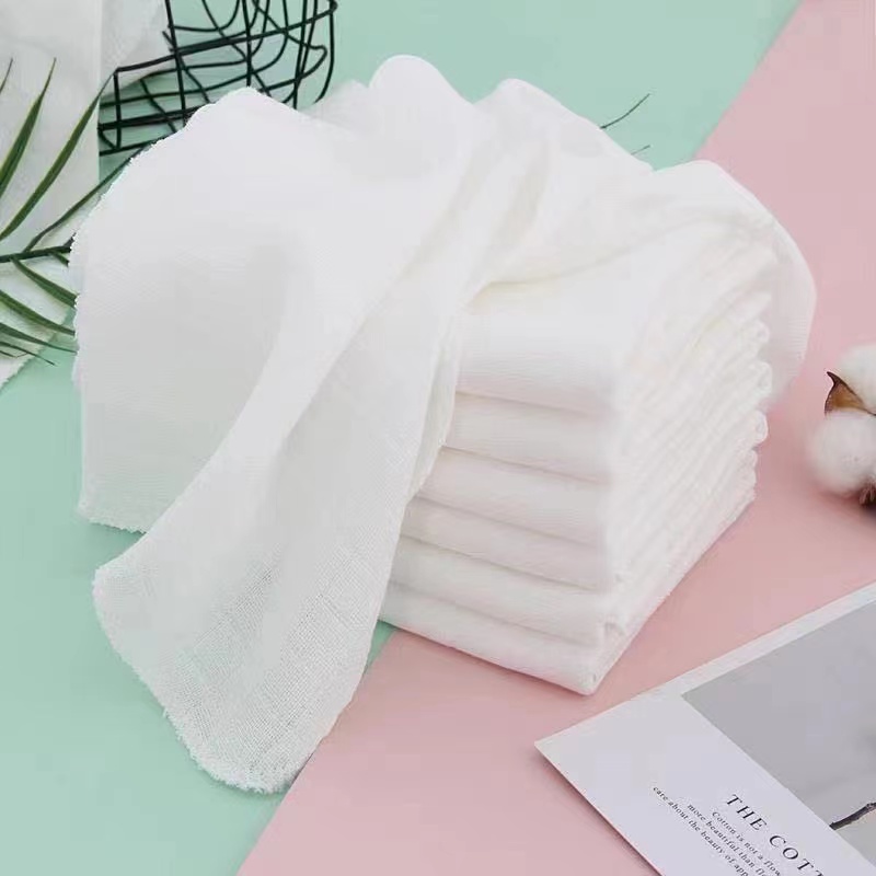 【纱布尿布】白色新生儿吸水纯色尿戒子