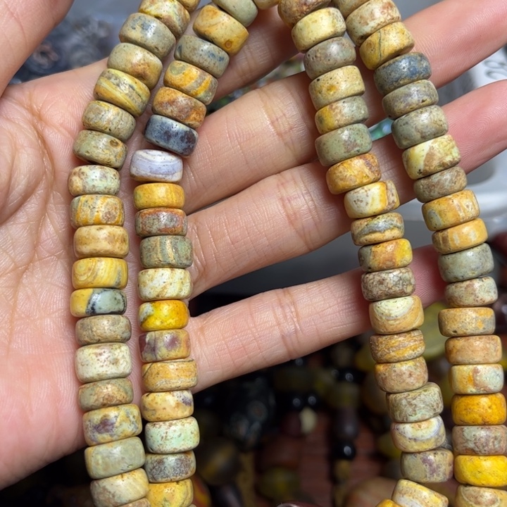 玻璃颈饰2385一条