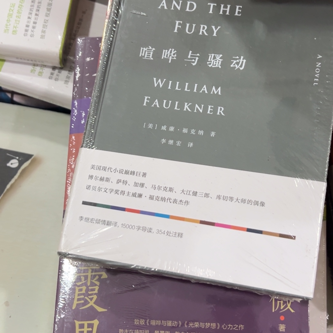 开***人喧哗与骚动精装一个