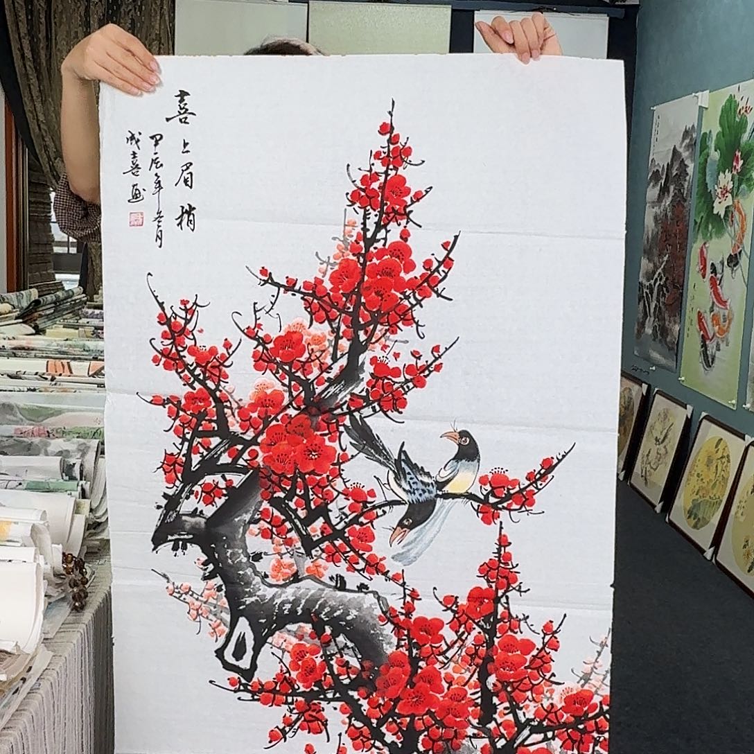 纯手绘的好看作品