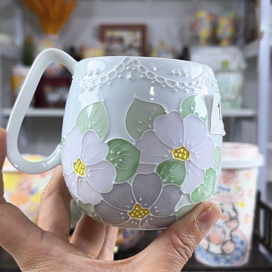 手绘高温釉下彩陶瓷