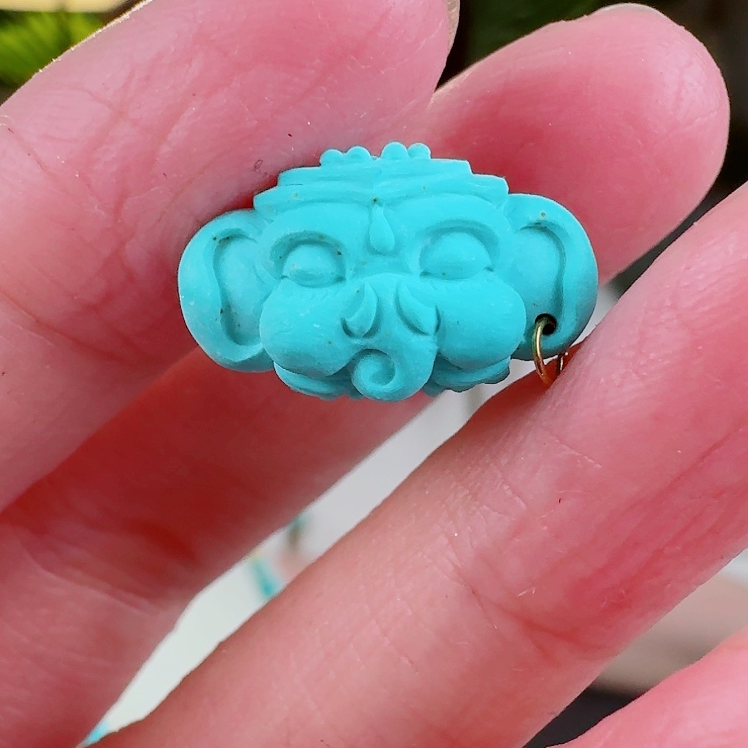 绿松石珠宝奇石未镶嵌