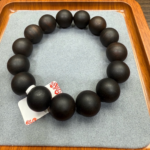 高油高密文玩沉香木质手串S21