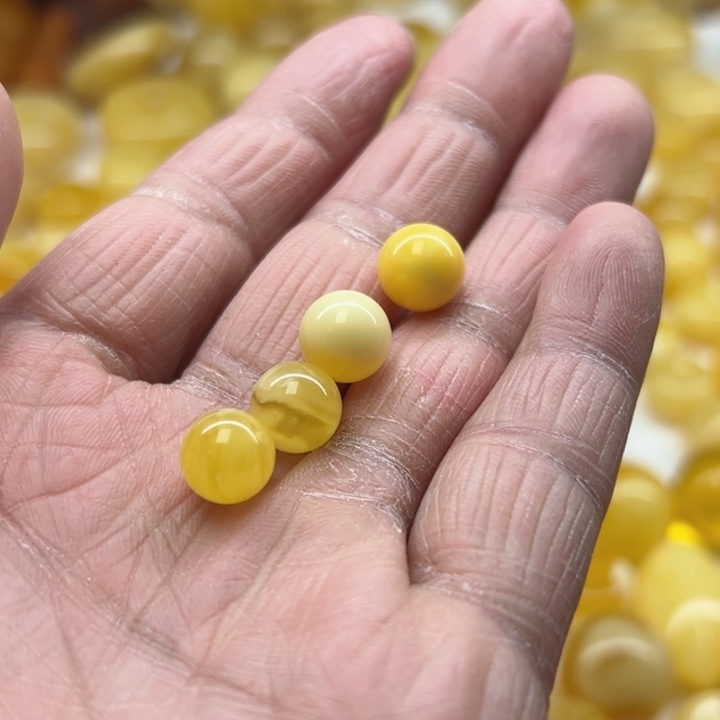 琥珀（矿物珀）裸石未镶嵌江*