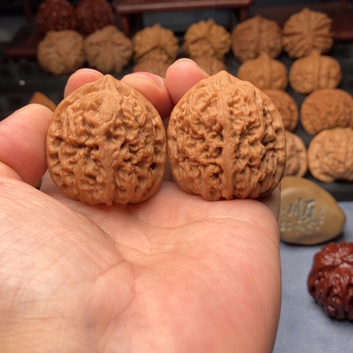 文玩核桃把件野生兵马俑38