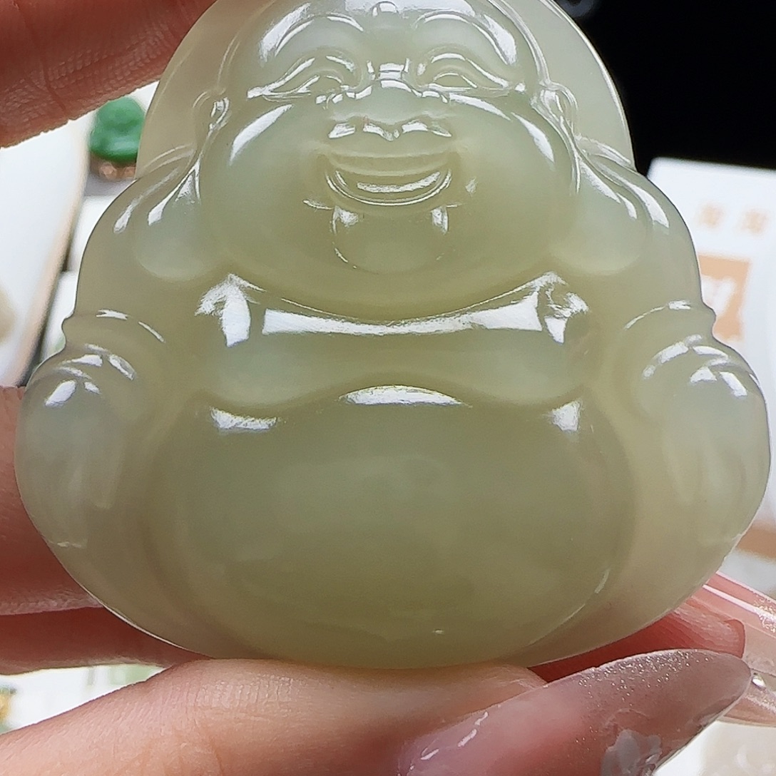 和田玉未镶嵌颈饰50