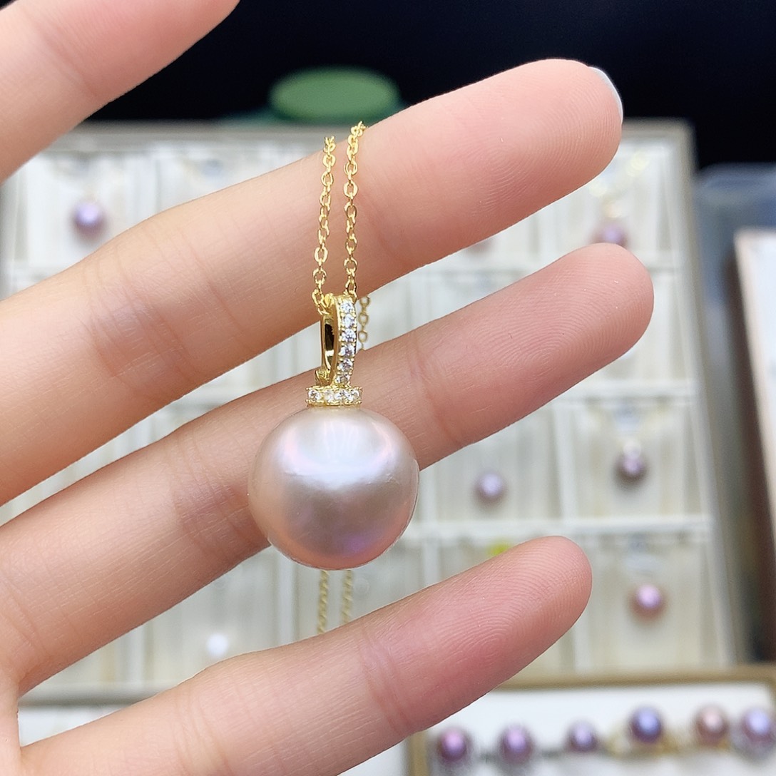 淡水珍珠颈饰合金