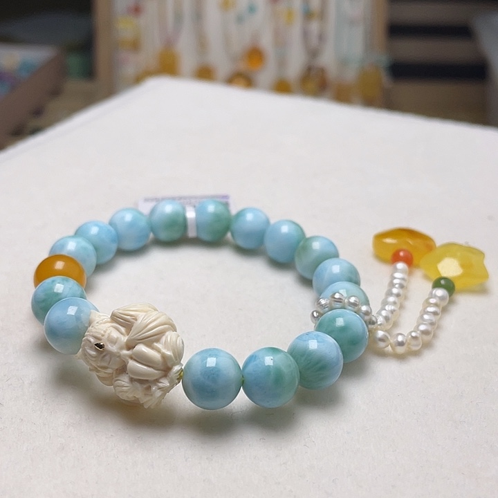 蜜蜡未镶嵌裸石蜜蜡手串
