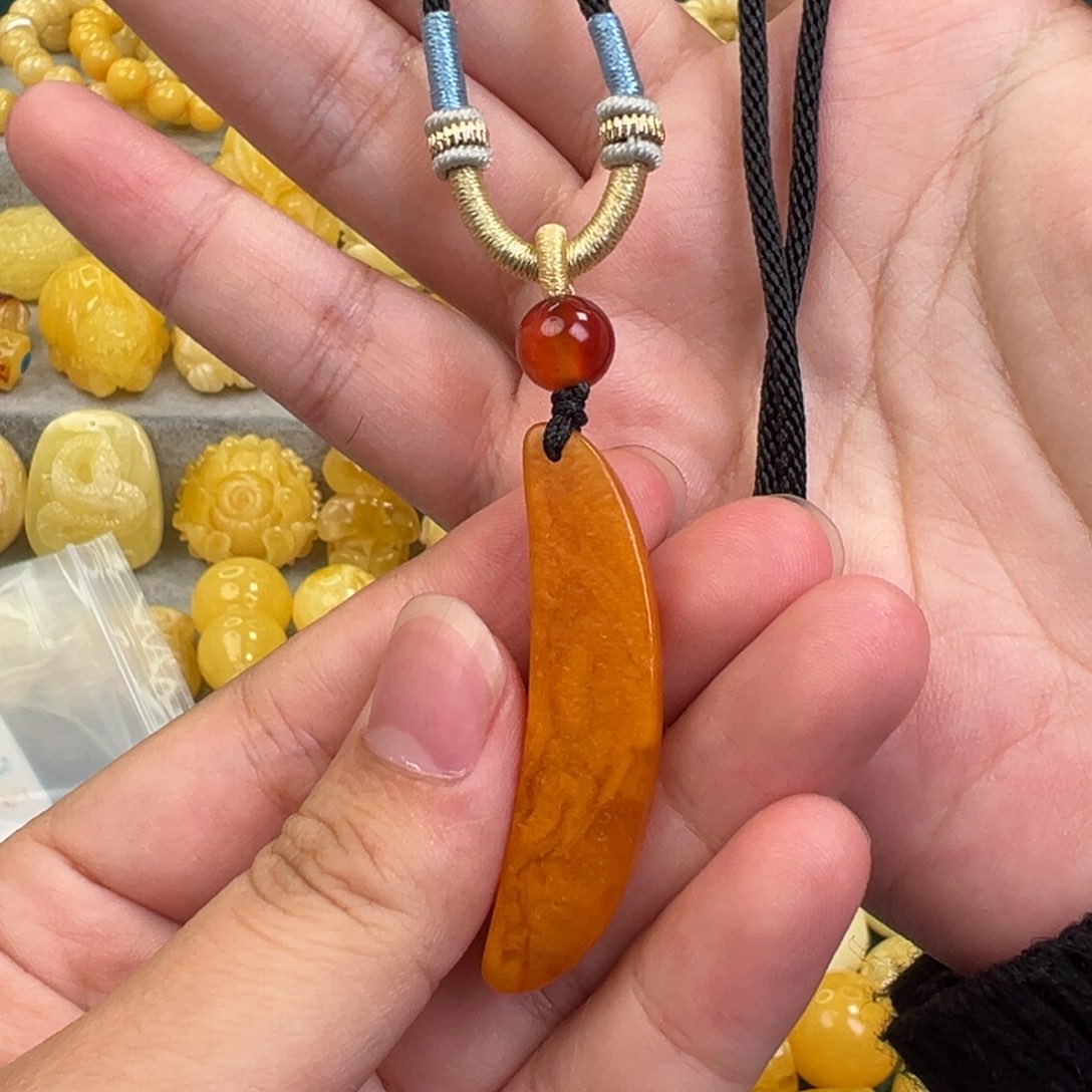 琥珀手链未镶嵌蜜蜡