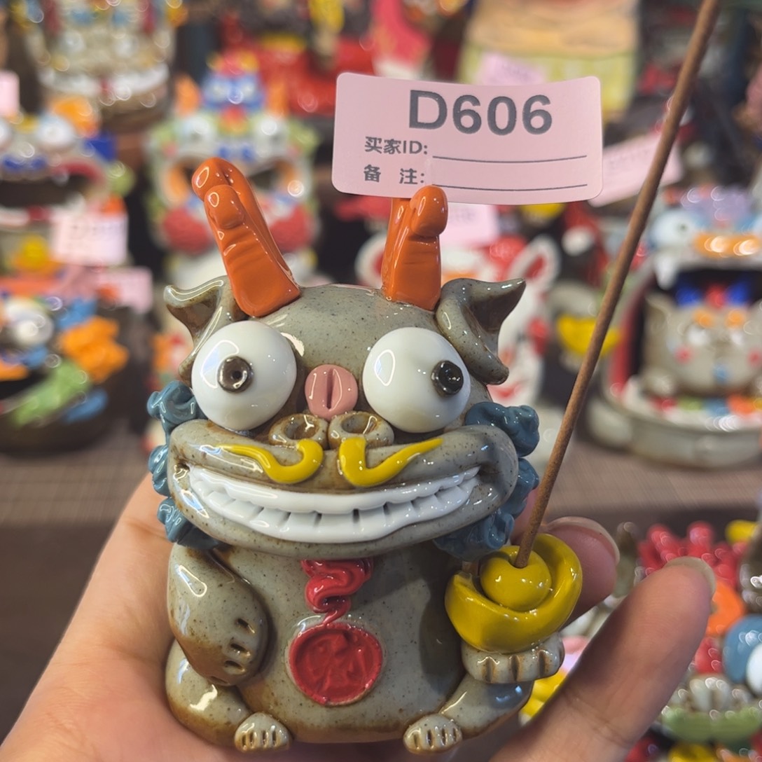 泥塑纯手工茶宠摆件