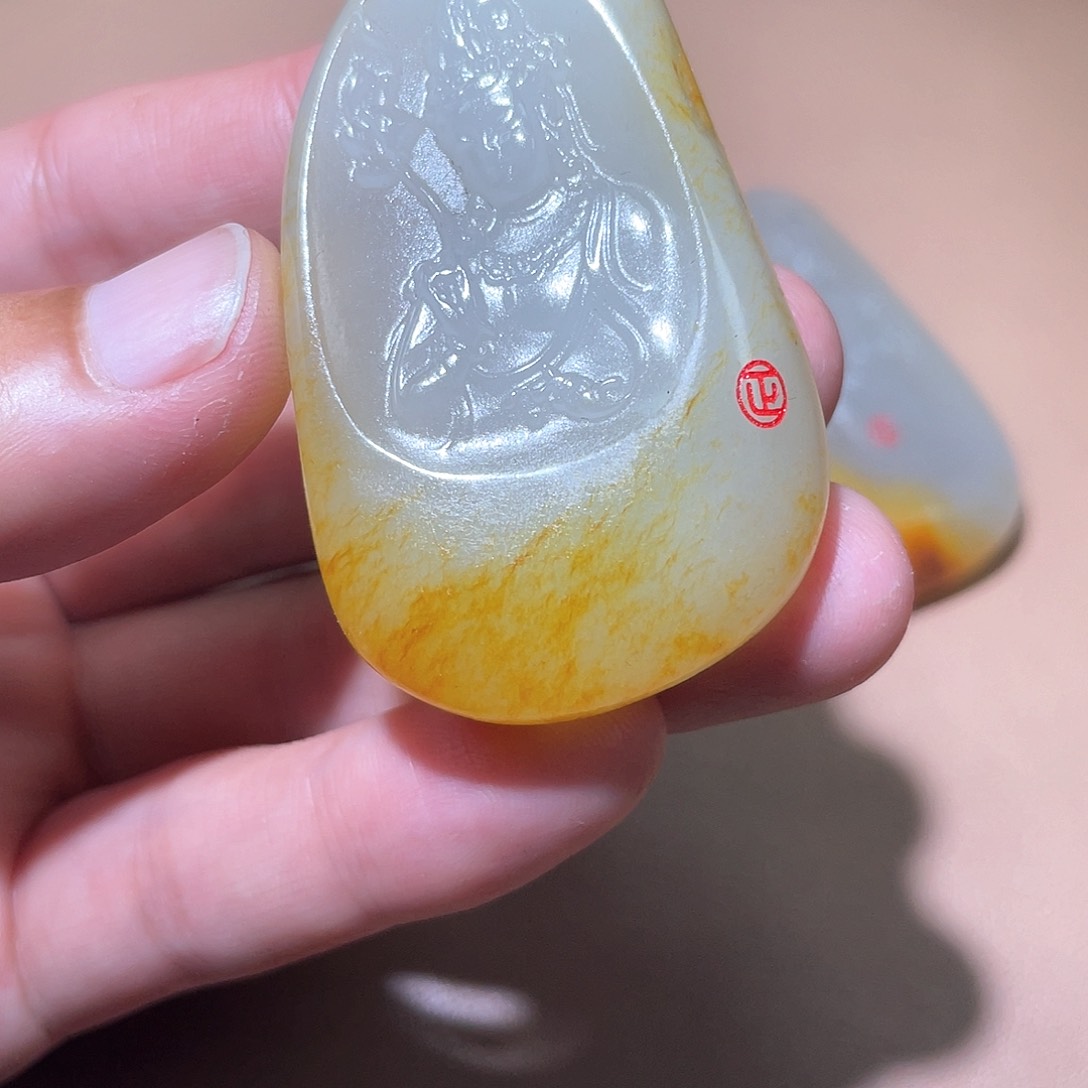 和田玉颈饰未镶嵌A7 