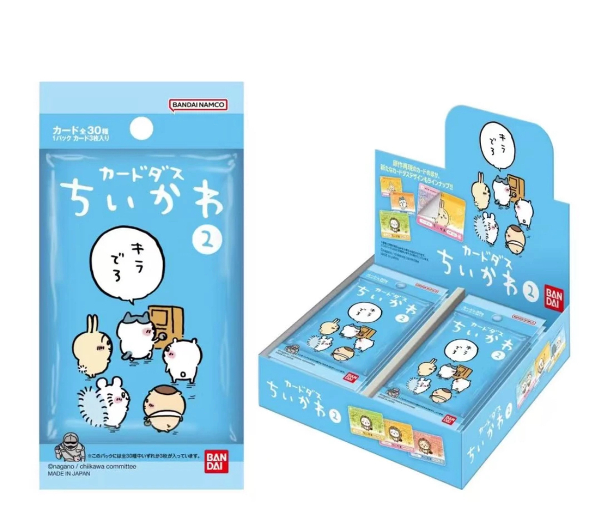 【菠萝拆卡】chiikawa 吉伊卡哇 撕拉卡第二弹 盲盒