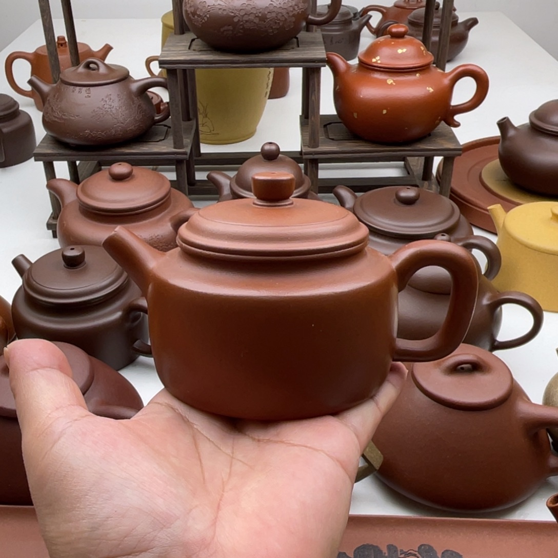 美***品紫砂茶壶宜兴紫砂微瑕微瑕160cc