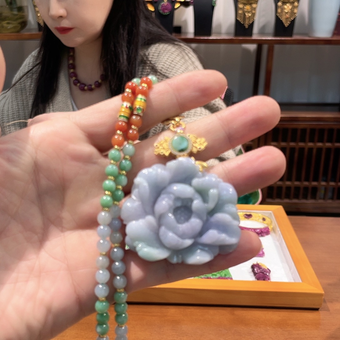 锦纶非金属吊坠项链